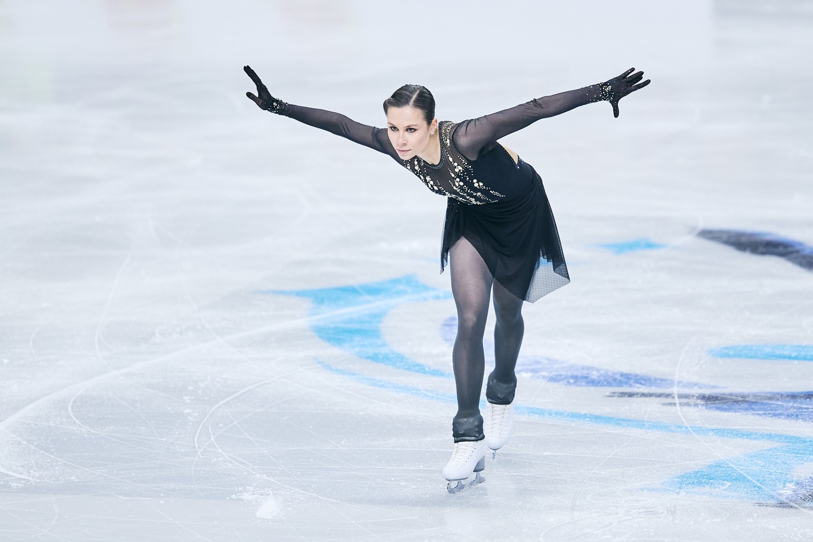 Stefania Yakovleva at the 2026 European Championships, Sheffield